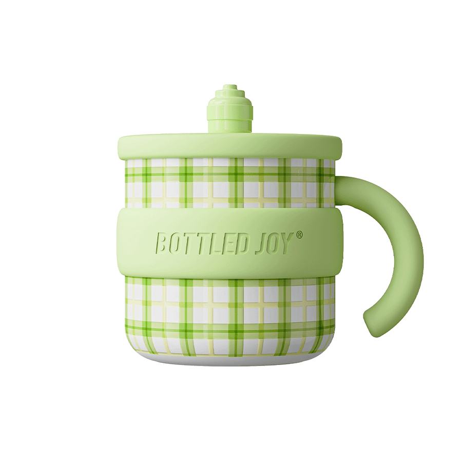 SavorJoy Thermal Mug - Vintage Checks