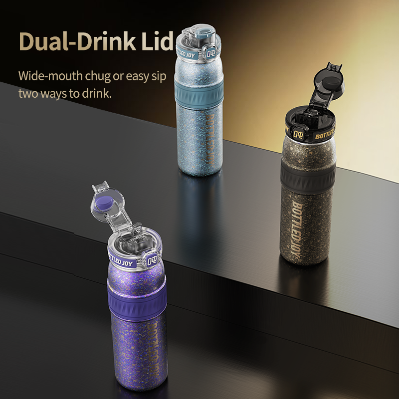 Titanium Water Bottle 620ML - Lightweight AquaJoy Bottle | Bottled Joy