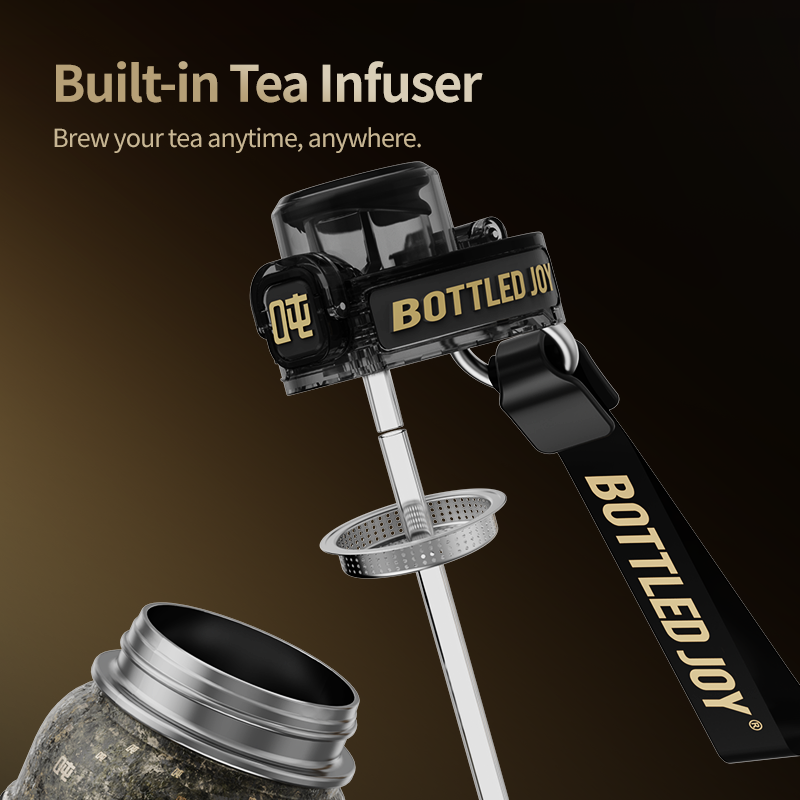 Titanium Water Bottle 620ML - Lightweight AquaJoy Bottle | Bottled Joy