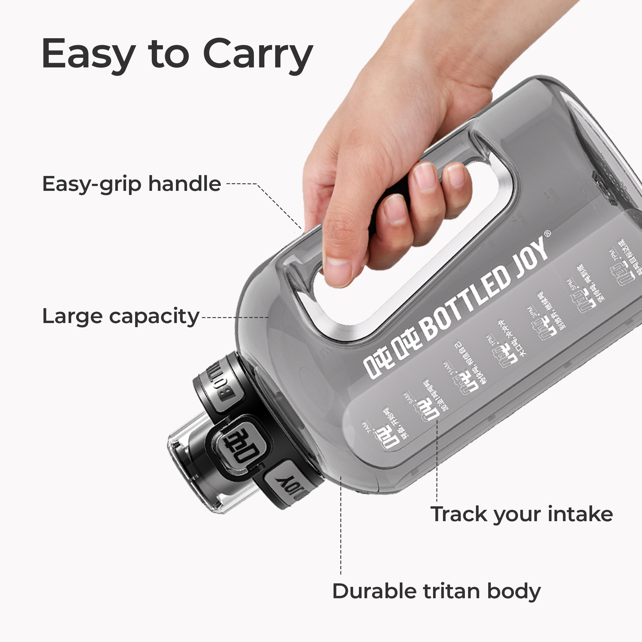 ChugJoy Sport Water Bottle ｜ 1.5L
