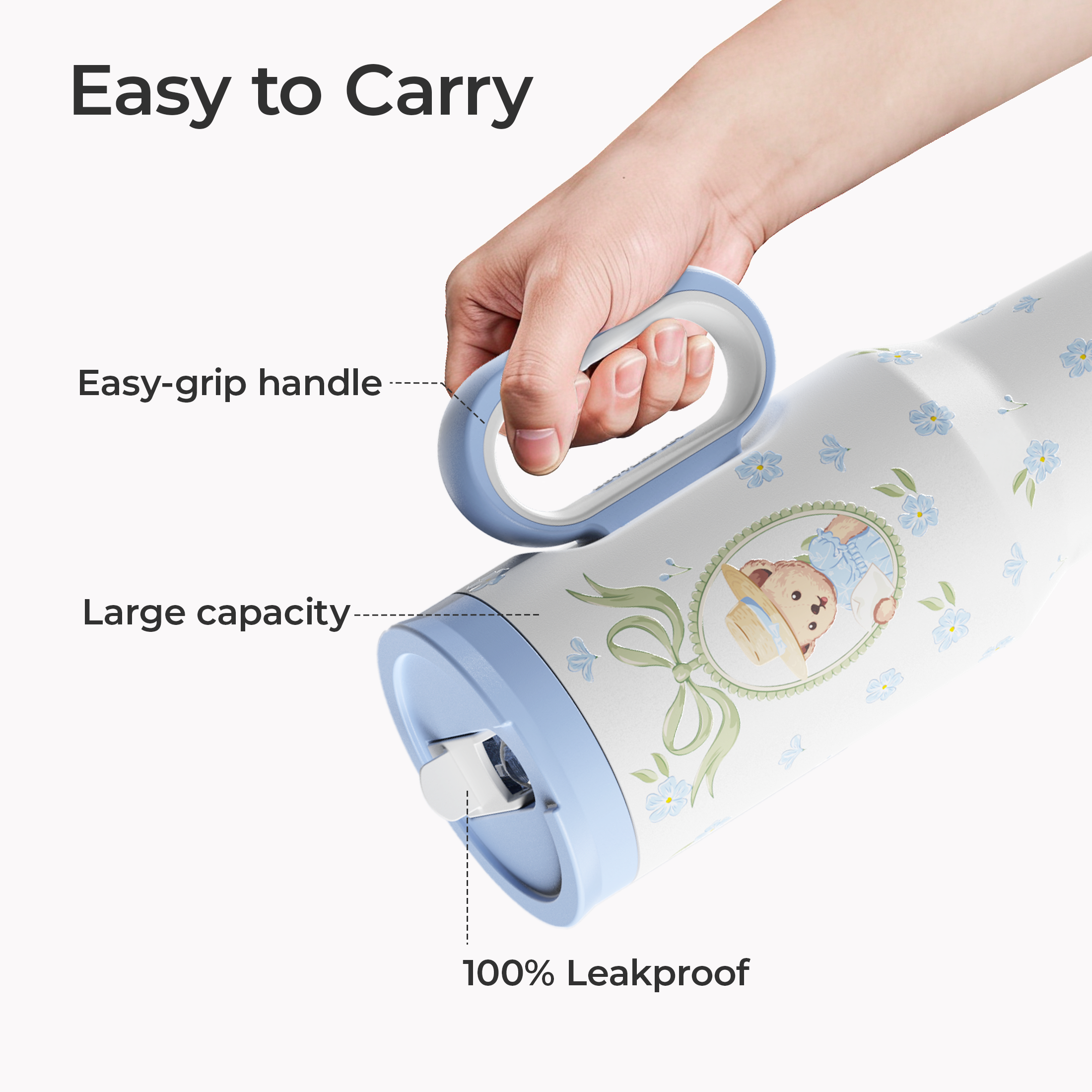 TankJoy Tumbler 1.1L - Bottled Joy x Teddy