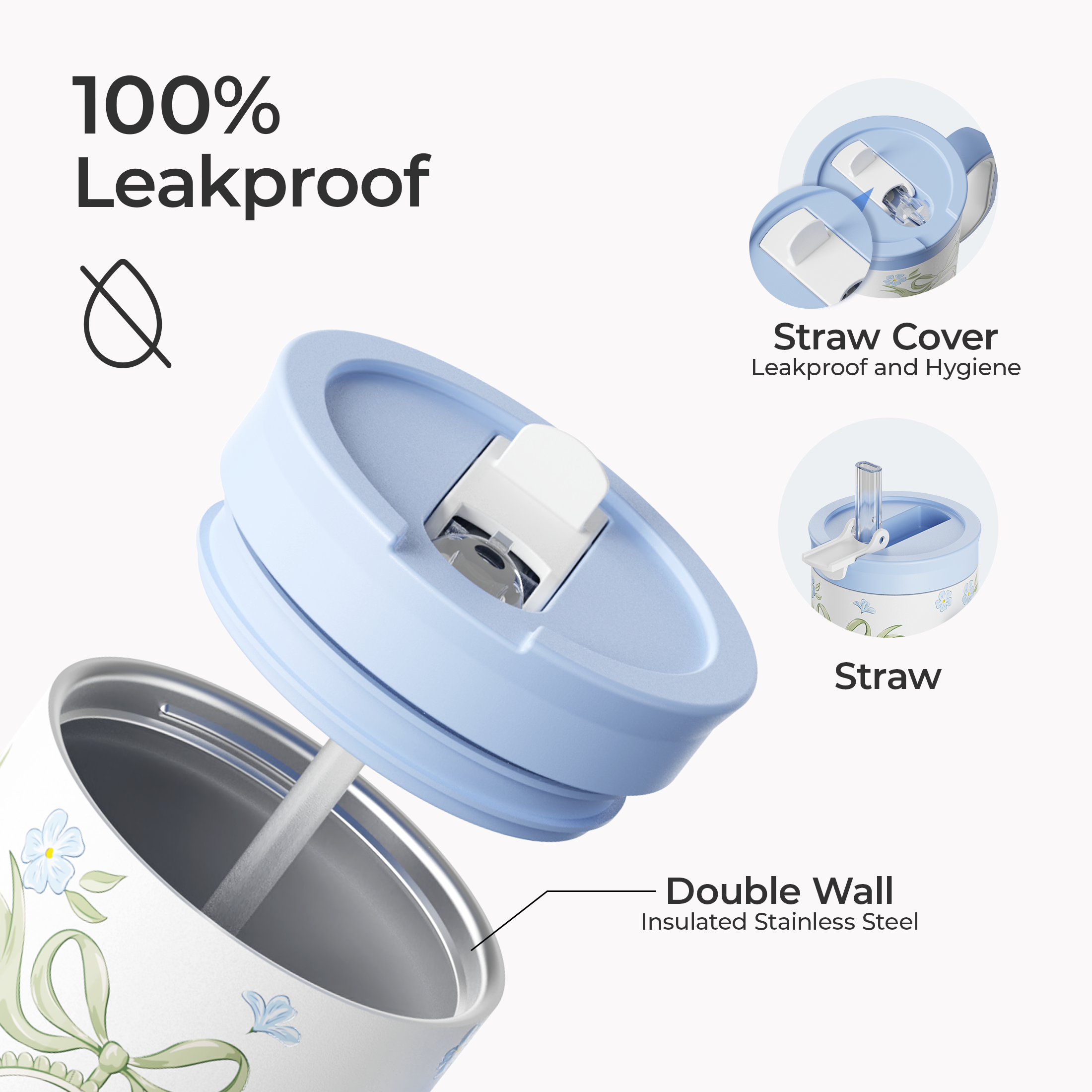 TankJoy Tumbler 1.1L - Bottled Joy x Teddy