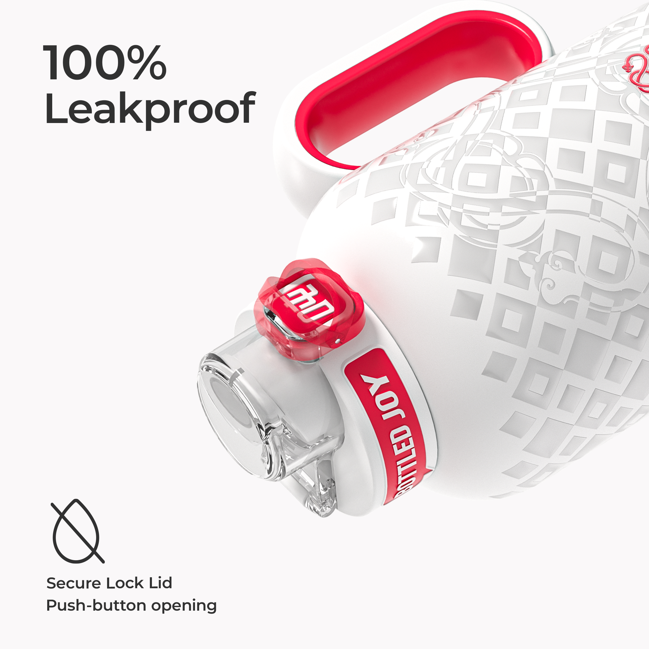 CoolJoy Sport Tumbler 1L- Insulated Sports Bottle | Bottled Joy