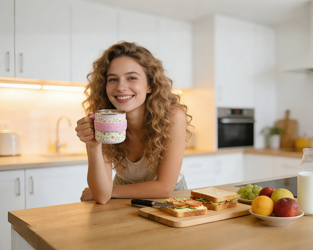 SavorJoy Thermal Mug - Nature’s Palette