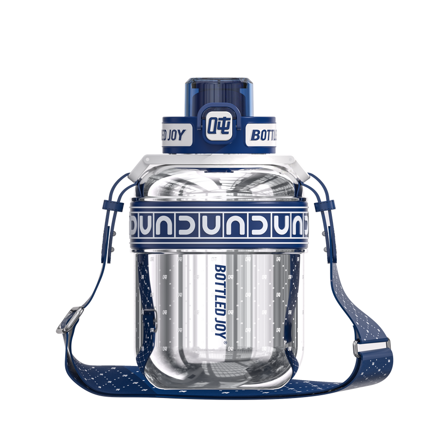 Monogram Water Bottle 1L - HydroJoy Bottle | Bottled Joy