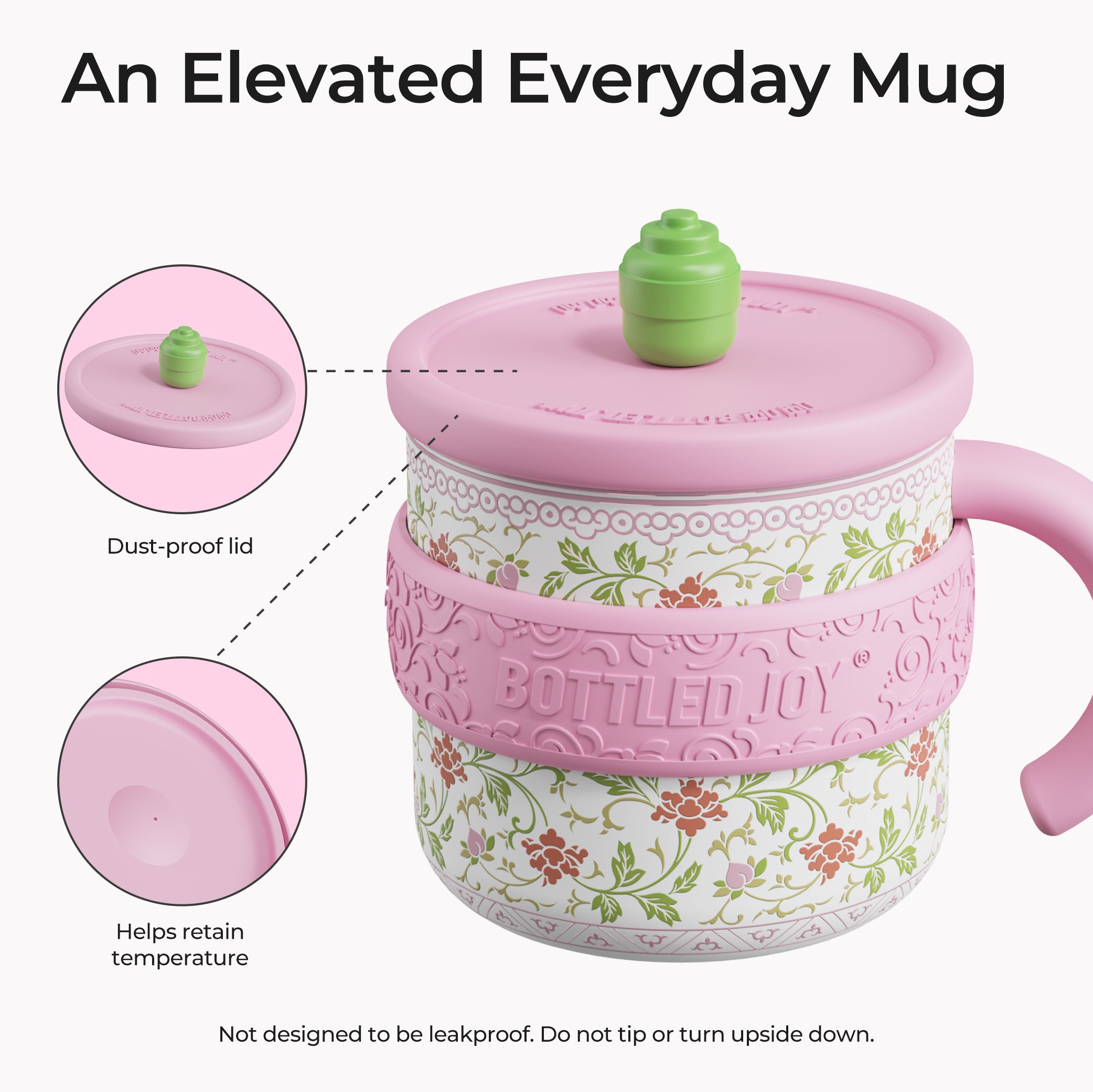 SavorJoy Thermal Mug 450ML - Insulated Coffee Mug | Bottled Joy