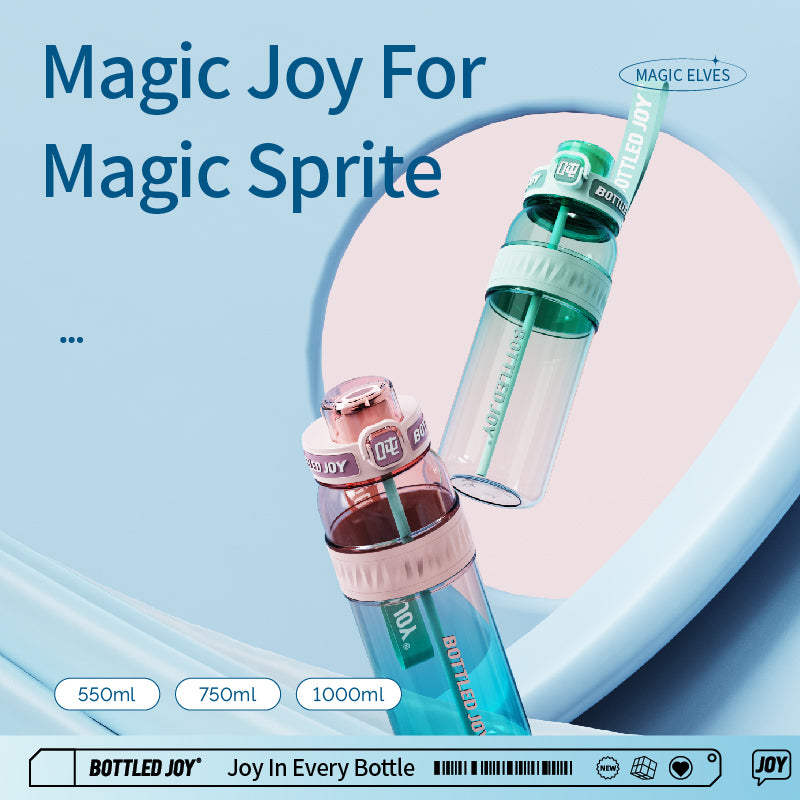 Tritan Water Bottle - Flex Joy BPA-Free Sports Bottle | Bottled Joy