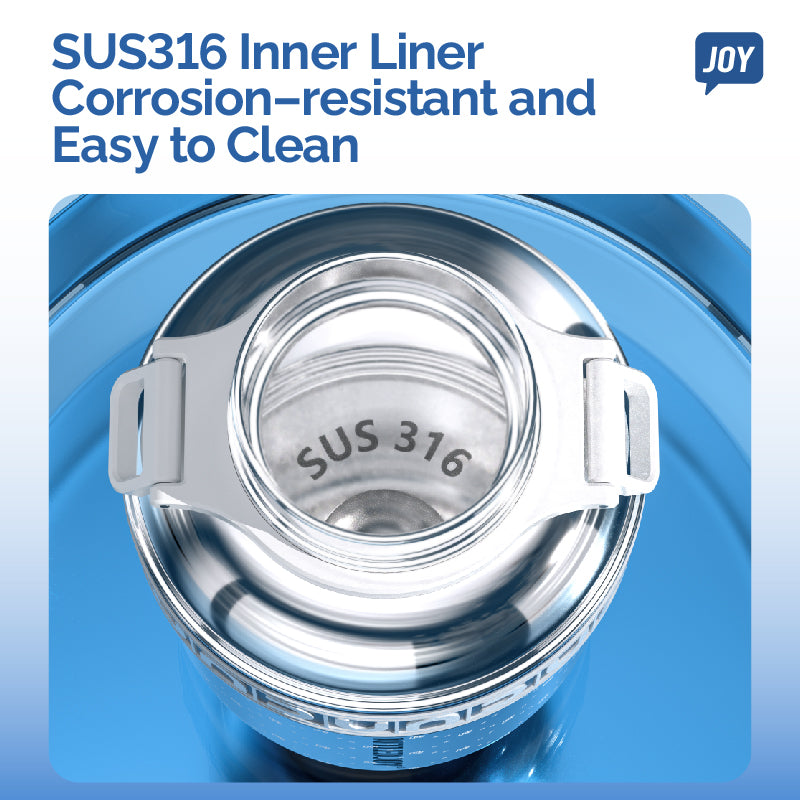 Monogram Water Bottle 1L - HydroJoy Bottle | Bottled Joy